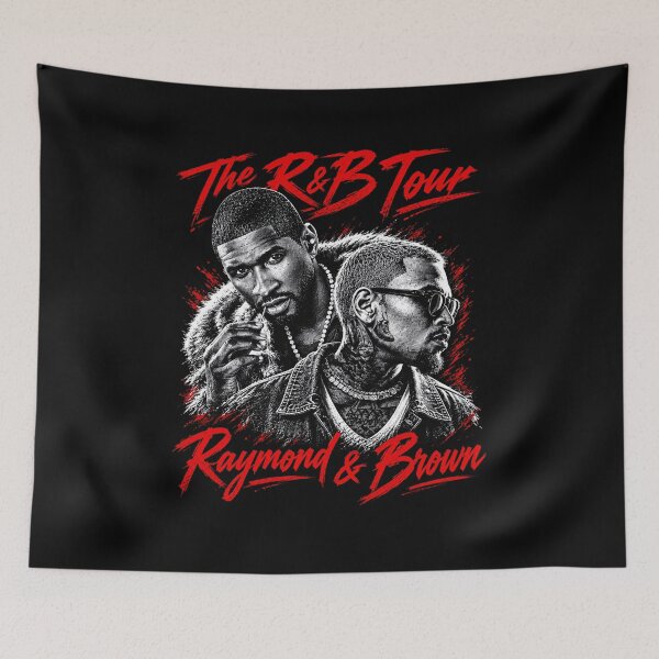 Item preview, Rhythm & Blues Tour Vibes, Raymond & Brown Live Tour 2026 designed and sold by robertallenss.