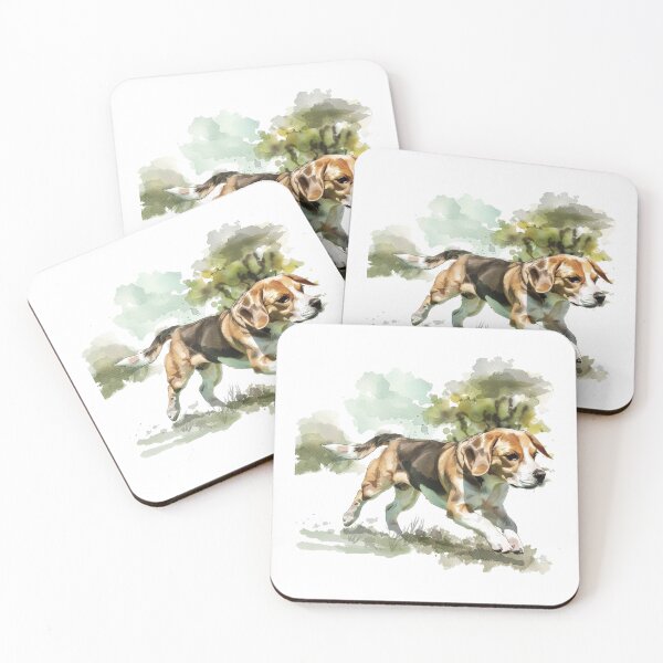 Item preview, Beagle Dog | Cute Puppy Aesthetic Art designed and sold by Mandayartstudio.