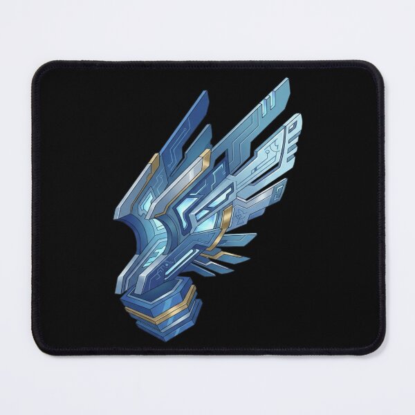 Item preview, Futuristic Cyber Mech Wings Emblem - Sci-Fi Gaming Crest designed and sold by Dzblack.