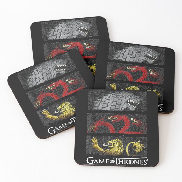 Artikelvorschau, Stark Targaryen Lannister Wappen Fächer entworfen und verkauft von MOnnroyu.