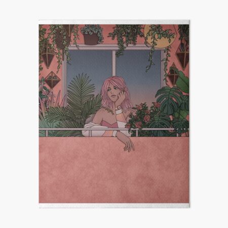 Urban Garden Art Board Print