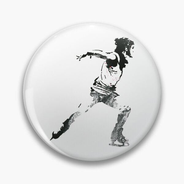 Item preview, Ice Figure Skater High Speed Glide Silhouette designed and sold by EdvvinStudios.