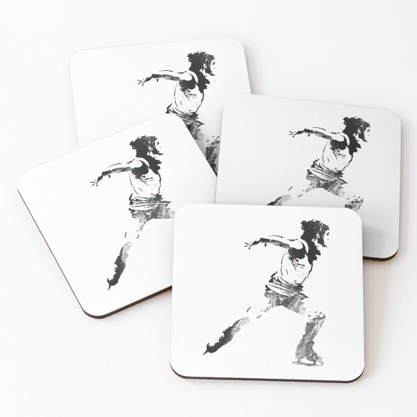Item preview, Ice Figure Skater High Speed Glide Silhouette designed and sold by EdvvinStudios.