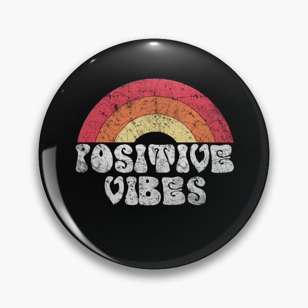 Item preview, Positive Vibes Retro Rainbow Vintage Graphic designed and sold by The secret storage room.