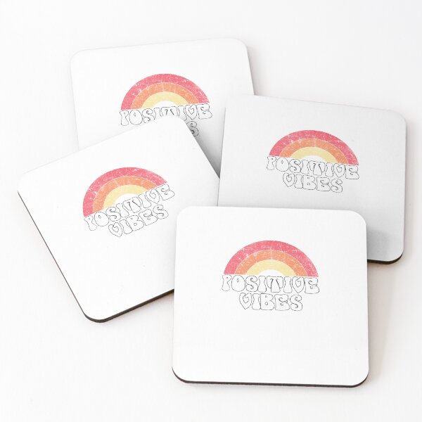 Item preview, Positive Vibes Retro Rainbow Vintage Graphic designed and sold by The secret storage room.