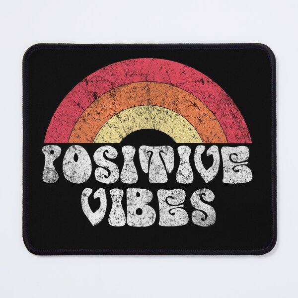 Item preview, Positive Vibes Retro Rainbow Vintage Graphic designed and sold by The secret storage room.