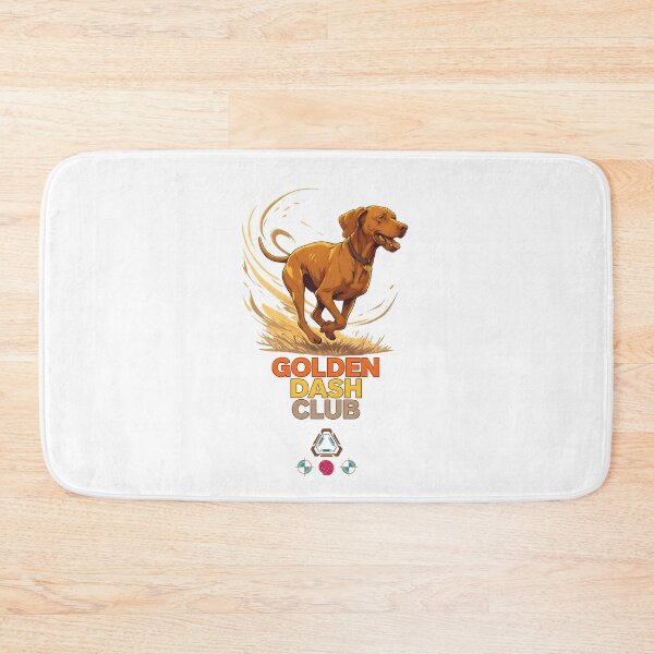 Item preview, Golden Dash Club - Athletic Vizsla Dog Running Art designed and sold by Whimsy Trail Co.
