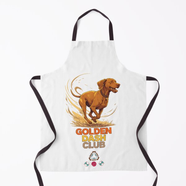Item preview, Golden Dash Club - Athletic Vizsla Dog Running Art designed and sold by Whimsy Trail Co.