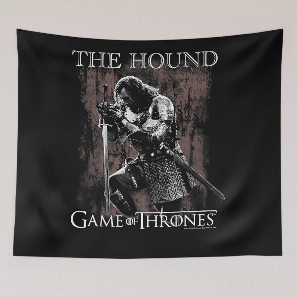 Item preview, The Hound Character Fan designed and sold by MOnnroyu.
