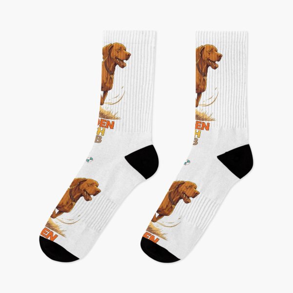 Item preview, Golden Dash Club - Athletic Vizsla Dog Running Art designed and sold by Whimsy Trail Co.
