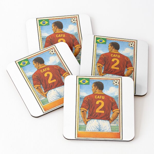 Item preview, Il Pendolino - Retro Cafu AS Roma shirt. designed and sold by Tony Panini Retro.