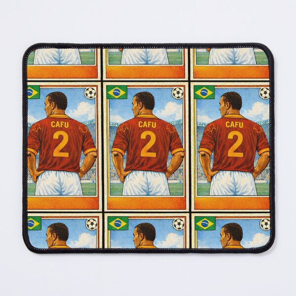 Item preview, Il Pendolino - Retro Cafu AS Roma shirt. designed and sold by Tony Panini Retro.