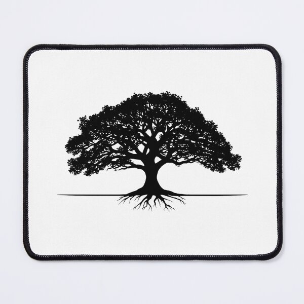 Item preview, Roots of Thought | Minimalist Tree Illustration designed and sold by Cavalier-org.