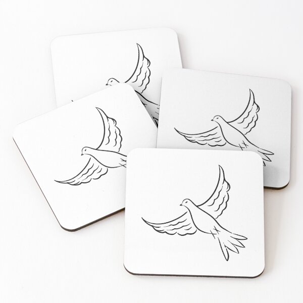 Item preview, Cute Minimalist Bird Line Art Sticker designed and sold by TheQuoteStudio.