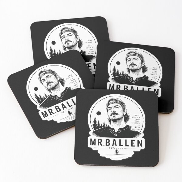 Item preview, Mr. Ballen Minimal Mystery Podcast Badge designed and sold by Abidel.