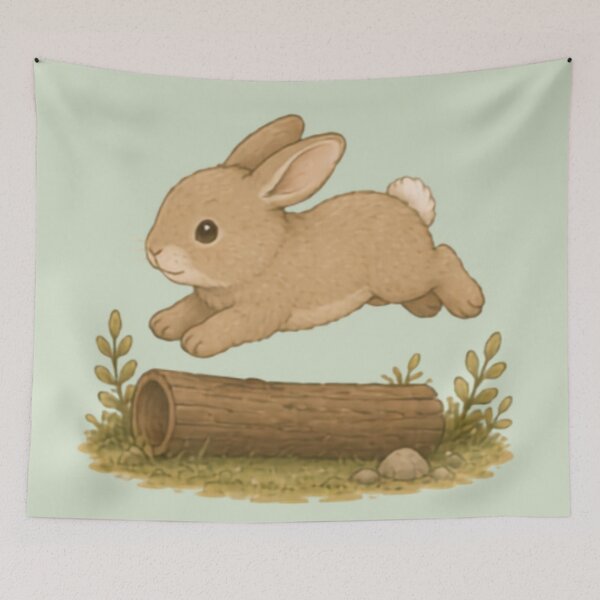 Item preview, Little Hopper Bunny designed and sold by MellowMunchkins.