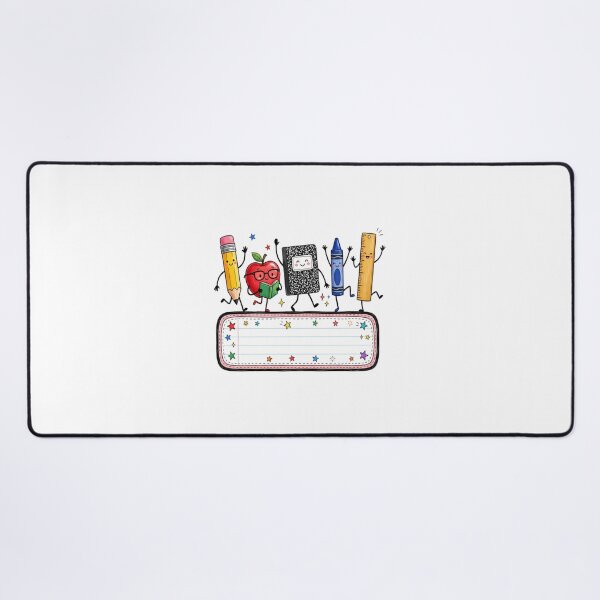 Item preview, Cute Back to School Supplies Cartoon Teacher Student Name Tag Design designed and sold by kiralynstration.