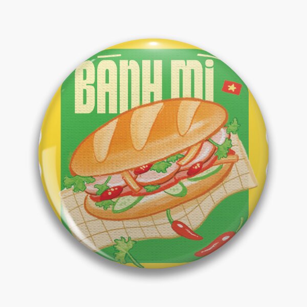 Item preview,  Vietnamese Sandwich banh mi stamp designed and sold by PippiThePickle.
