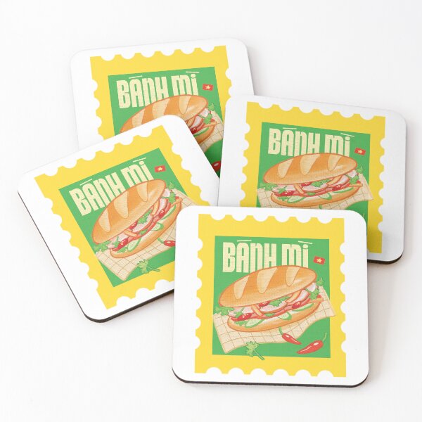 Item preview,  Vietnamese Sandwich banh mi stamp designed and sold by PippiThePickle.