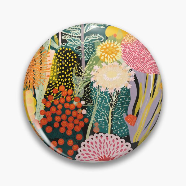 Item preview, Yayoi Kusama Infinite World Poster 1987 - Colorful Floral Wall Art Print, Japan Modern Art Decor designed and sold by DebraGiftShop.
