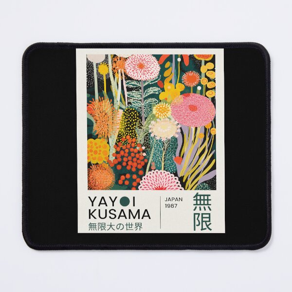 Item preview, Yayoi Kusama Infinite World Poster 1987 - Colorful Floral Wall Art Print, Japan Modern Art Decor designed and sold by DebraGiftShop.