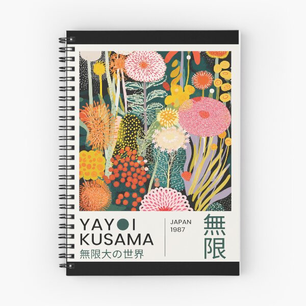 Item preview, Yayoi Kusama Infinite World Poster 1987 - Colorful Floral Wall Art Print, Japan Modern Art Decor designed and sold by DebraGiftShop.