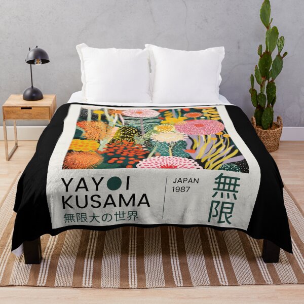 Item preview, Yayoi Kusama Infinite World Poster 1987 - Colorful Floral Wall Art Print, Japan Modern Art Decor designed and sold by DebraGiftShop.