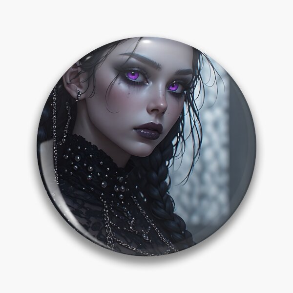 Item preview, Hot Goth Girl Waifu Beautiful Woman 380 designed and sold by Your New Fixation.