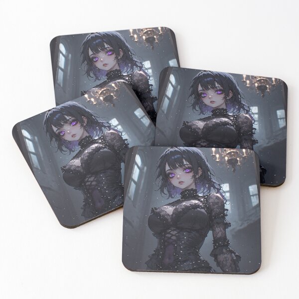 Item preview, Hot Goth Girl Waifu Beautiful Woman 383 designed and sold by Your New Fixation.