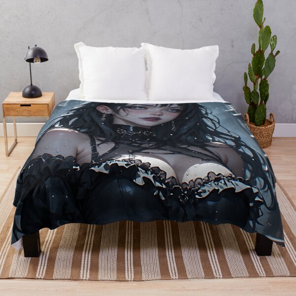 Item preview, Hot Goth Girl Waifu Beautiful Woman 385 designed and sold by Your New Fixation.