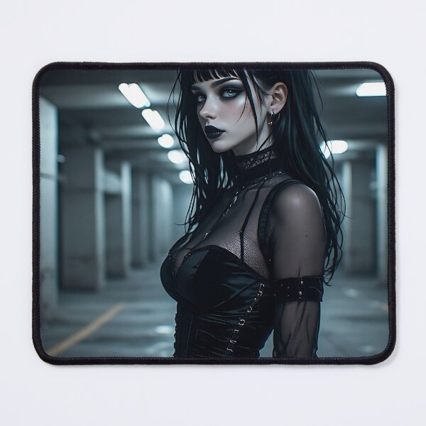 Item preview, Hot Goth Girl Waifu Beautiful Woman 386 designed and sold by Your New Fixation.