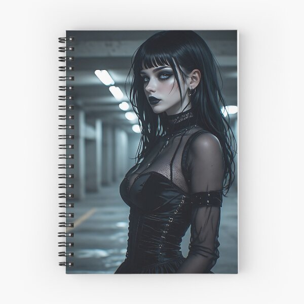 Item preview, Hot Goth Girl Waifu Beautiful Woman 386 designed and sold by Your New Fixation.