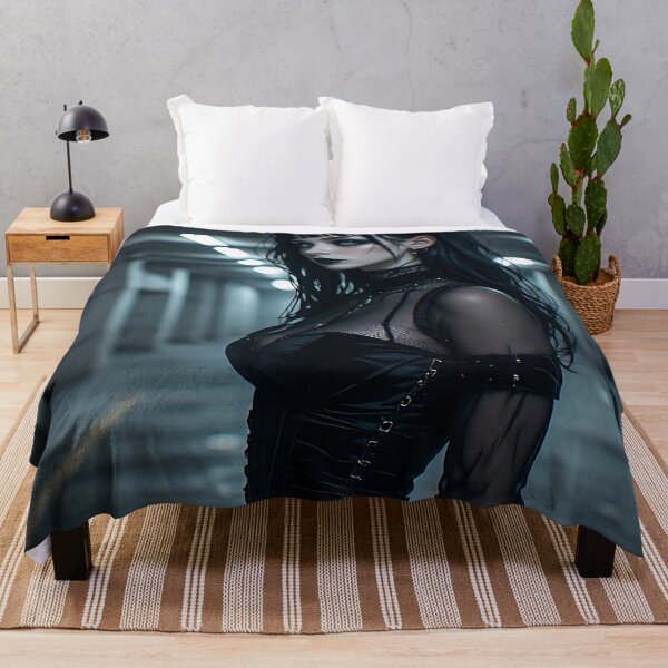 Item preview, Hot Goth Girl Waifu Beautiful Woman 386 designed and sold by Your New Fixation.