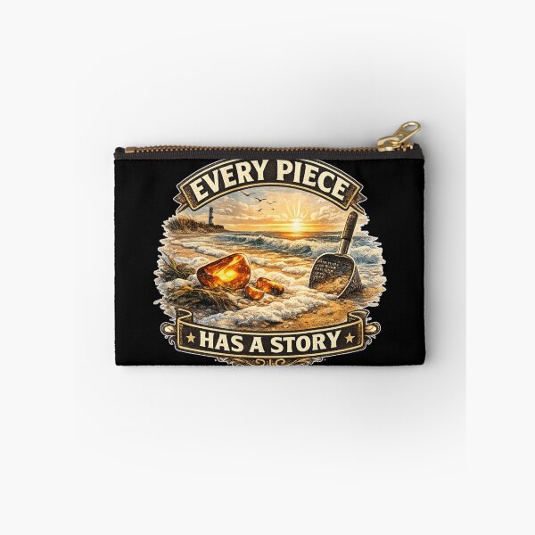 Item preview, Every Piece Has a Story Gift Idea For Amber Hunters And Beachcombers designed and sold by Glitch-Cult.
