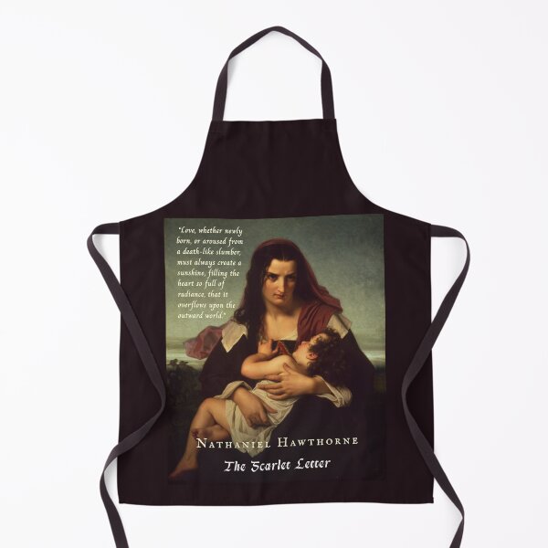 Item preview, Nathaniel Hawthorne quote: Love, whether newly born, or aroused from a death-like slumber, must always create a sunshine, filling the heart so full of radiance,  designed and sold by artbleed.