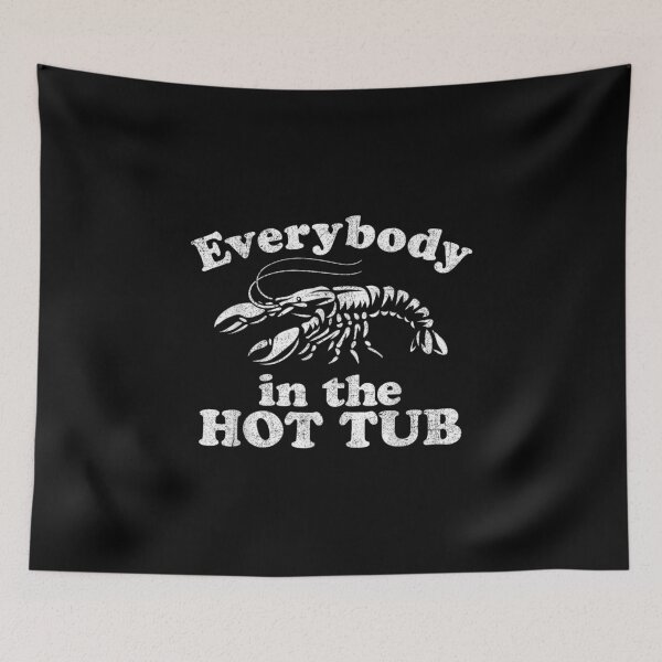 Item preview, Crawfish Everybody in The Hot Tub designed and sold by goombi-creative.