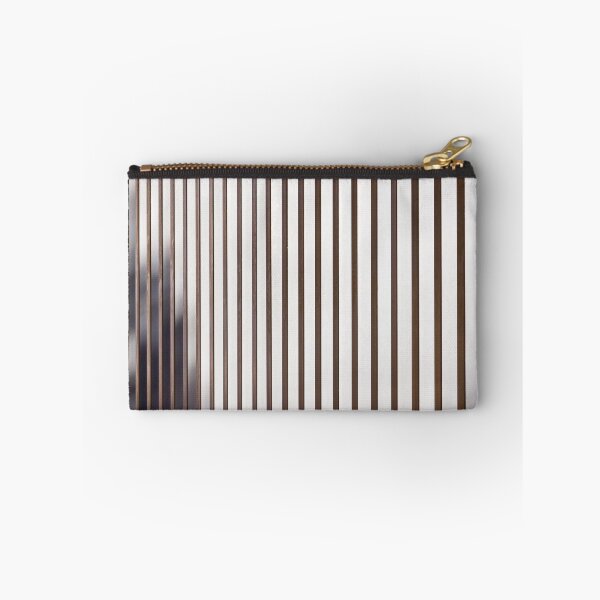 Item preview, Abstract Vertical Slatted Privacy Screen With Silhouette Shadows in Modern Interior Space designed and sold by Nmallia.