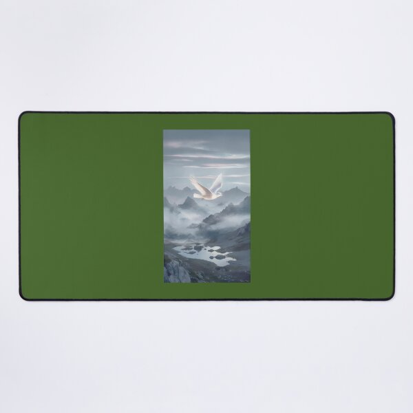 Item preview, Serene Bird Flight Over Misty Mountains designed and sold by GuidonegkmShopR.