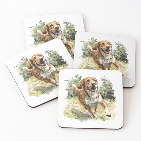 Item preview, Beagle Dog | Cute Puppy Aesthetic Art designed and sold by Mandayartstudio.