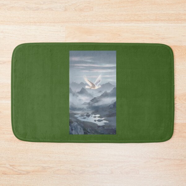 Item preview, Serene Bird Flight Over Misty Mountains designed and sold by GuidonegkmShopR.