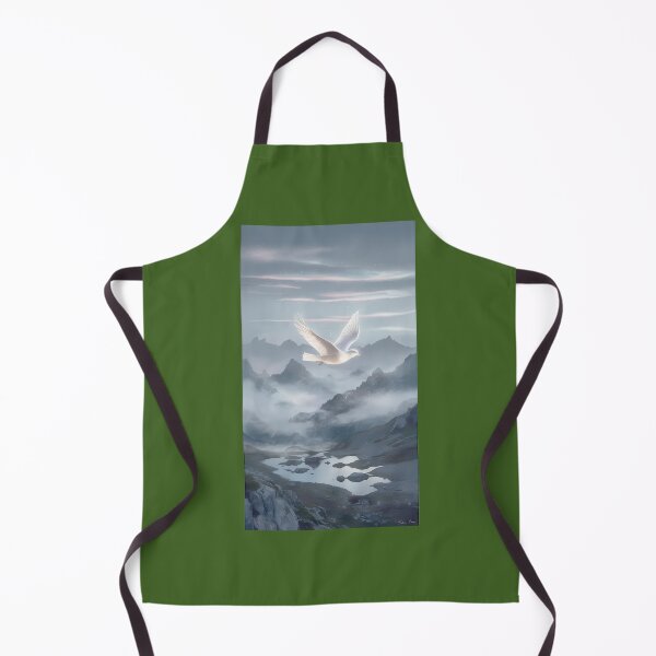 Item preview, Serene Bird Flight Over Misty Mountains designed and sold by GuidonegkmShopR.