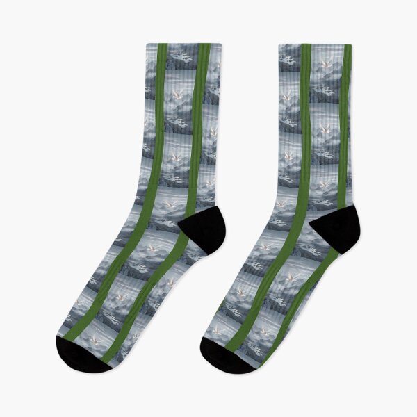Item preview, Serene Bird Flight Over Misty Mountains designed and sold by GuidonegkmShopR.