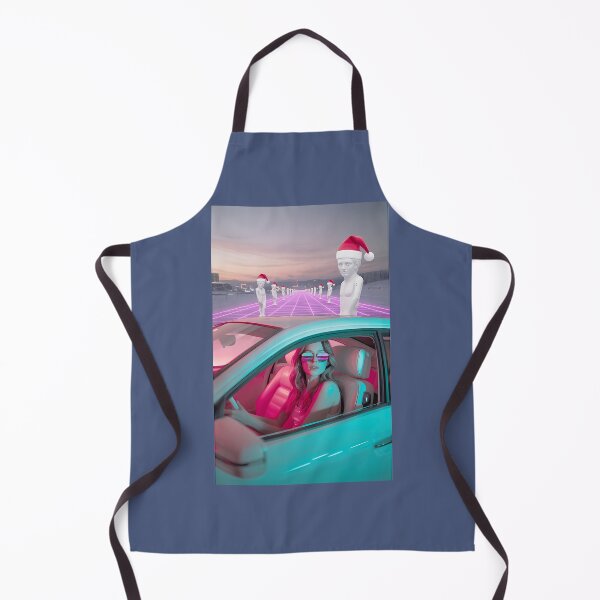 Item preview, Retro Christmas Drive Neon Synthwave Holiday Vibes designed and sold by FalconeltcArt.
