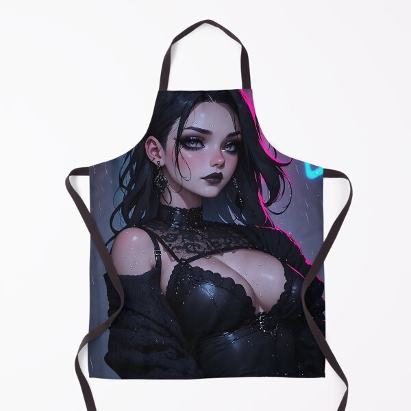 Item preview, Chica gótica sexy Waifu Mujer hermosa 390 designed and sold by Your New Fixation.