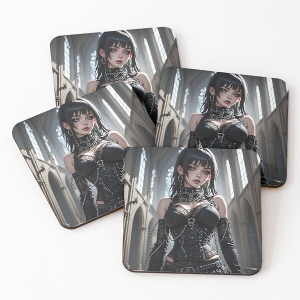 Item preview, Hot Goth Girl Waifu Beautiful Woman 392 designed and sold by Your New Fixation.