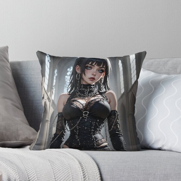Item preview, Hot Goth Girl Waifu Beautiful Woman 392 designed and sold by Your New Fixation.