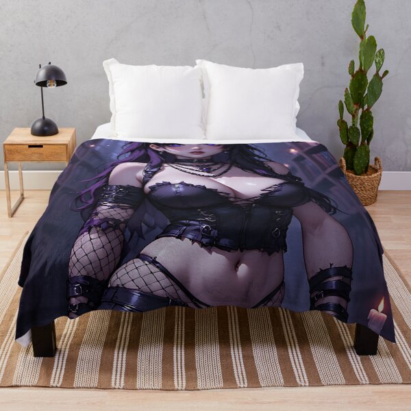 Item preview, Hot Goth Girl Waifu Beautiful Woman 393 designed and sold by Your New Fixation.