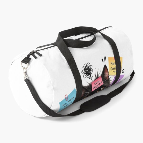 Item preview, Cute ADHD Black Cat | Funny ADHD Brain 100 Tabs Open Cat | Neurodiversity Mental Health Gift | Easily Distracted Kitty designed and sold by Pixanova.