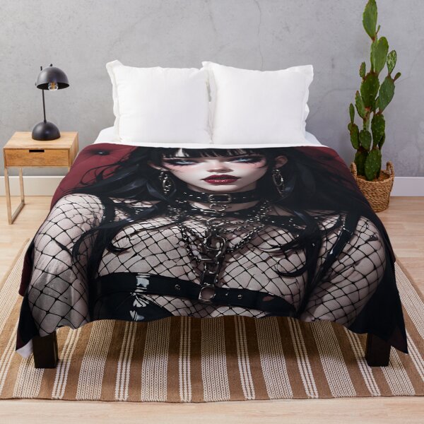 Item preview, Hot Goth Girl Waifu Beautiful Woman 394 designed and sold by Your New Fixation.