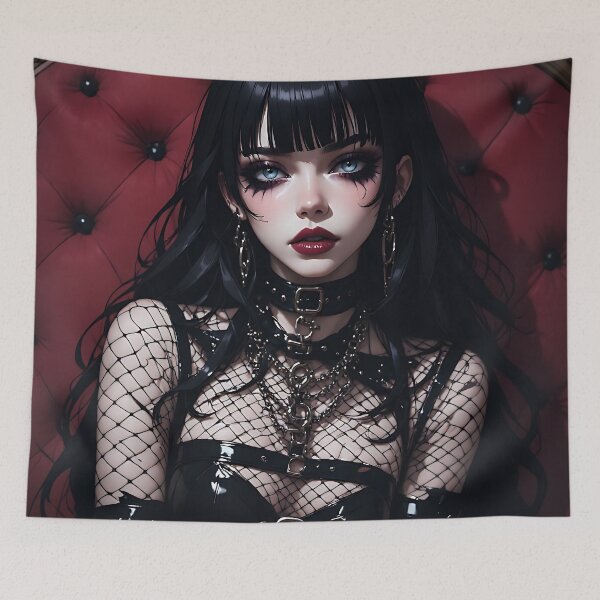 Item preview, Hot Goth Girl Waifu Beautiful Woman 394 designed and sold by Your New Fixation.